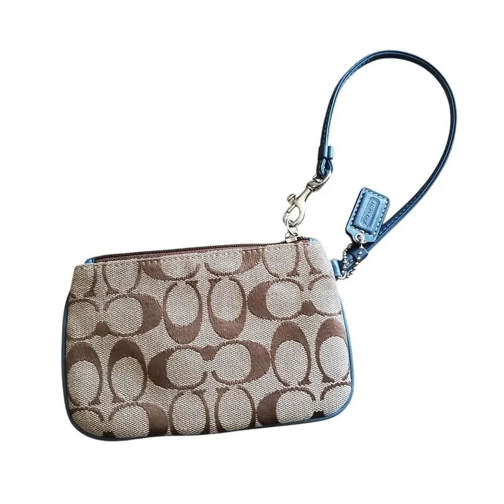 Coach Signature Wristlet - Picture 5 of 7